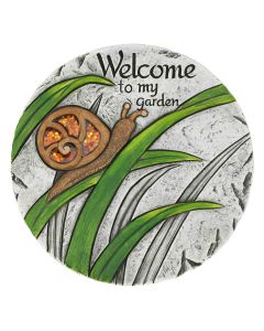 WELCOME TO MY GARDEN STEPPING STONE